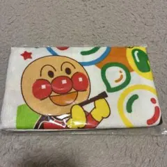 【新品】アンパンマン フェイスタオル （シャボン玉）