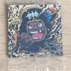 ワンピース ウエハース 黒ヒゲ シール ステッカー