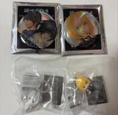 デスノート　オーロラ缶バッジ　めじるしアクセサリー　夜神月　L メロ　ニア