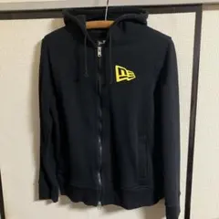 NEW ERA フルジップパーカー ブラック S