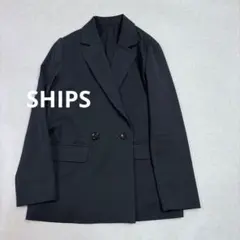 超美品　SHIPS シップス ツイル ダブル テーラードジャケット 25年のサムネイル