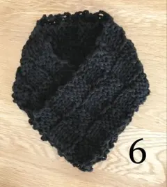 ミニマフラー　ブラック