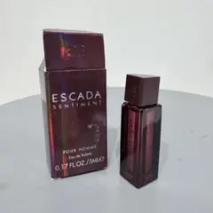 新品　ESCADA SENTIMENT POUR HOMME 5ml 香水のサムネイル
