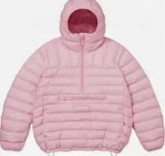 Supreme Micro Down Half Zip Hooded Pink