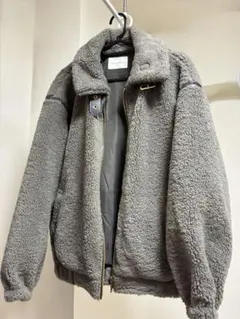 マシュマロタッチ ボアボンバージャケット