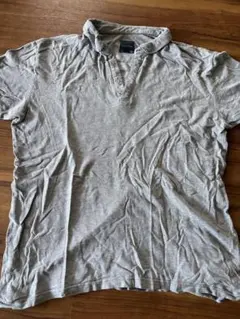 ZARA MAN グレー ポロシャツ Lサイズ