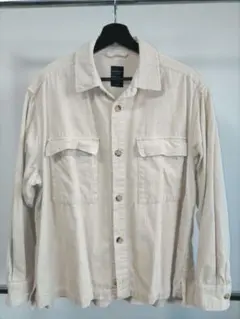 BACK NUMBER 長袖コーデュロイシャツ