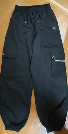 ブラック カーゴパンツ 160サイズ