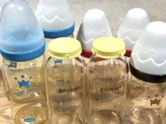 哺乳瓶8本セット　おまけ2個付き