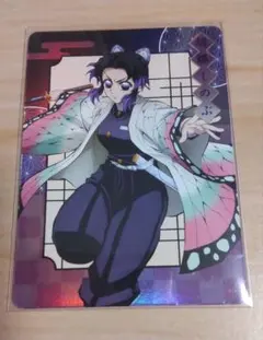 鬼滅の刃 胡蝶しのぶ メタリックカード 海外限定 台湾 ufotable