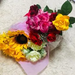 花束 造花 手作り 余興 飾り付け お部屋 インテリア プレゼント