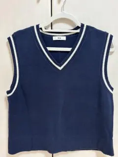 WEGO Vネックニットベスト
