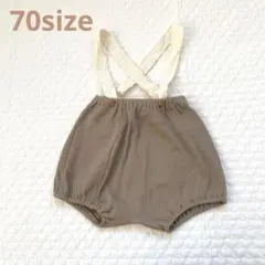 tete a tete サス付きカボチャパンツ 70サイズ