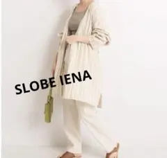 【スローブイエナ】SLOBE IENA リネン混バックギャザーハーフガウンのサムネイル