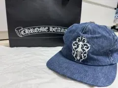 希少CHROME HEARTSキャップ デニム フェアリーダガー クロム - メルカリ