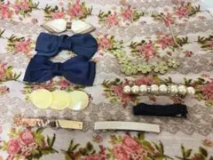 ヘアアクセサリー9点セット まとめ売り