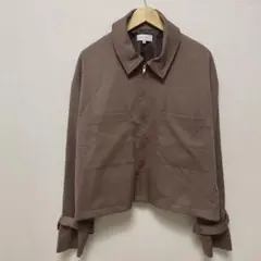 INTER FACTORY インターファクトリー ブラウン ジャケット Sのサムネイル