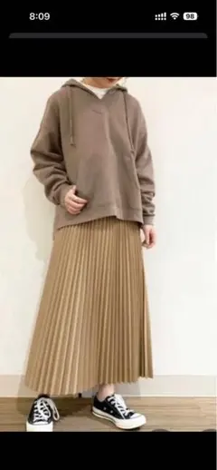 URBAN RESEARCH DOORS ロングプリーツスカート