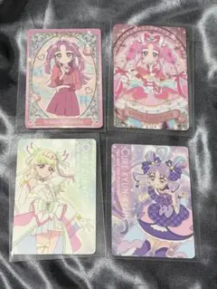 名探偵プリキュア キラキラカードグミ バトンタッチ 4枚セット