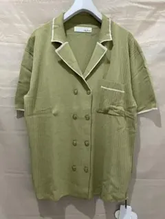 B00219 リリーブラウンLILYBROWN ラインニットシャツ