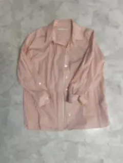 Spick & Span ストライプ 長袖シャツ ピンクのサムネイル
