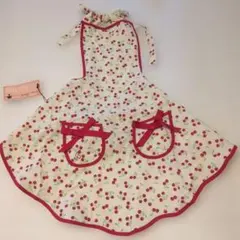 新品　Jessie Steele ジェシースティール チェリー柄エプロン キッズのサムネイル