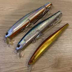 ジップベイツ ザブラシステム ミノー 15F/139F 3本セットのサムネイル