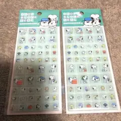 新品　正規品　SNOOPY スヌーピー　タイルシール　シール　②個セット