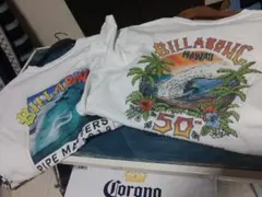 古着　BILLABONGTシャツセット　サーフィン HAWAII 限定　サイズL