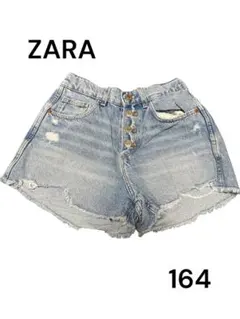 ⭐︎ZARA⭐︎デニムハーフパンツ 164