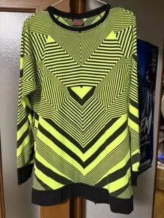 GAGA Geometric Pattern Long Sleeve Teeのサムネイル