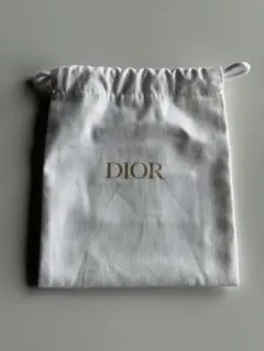 DIOR 巾着 ポーチ ホワイト　プレゼント　ギフト　ラッピングのサムネイル