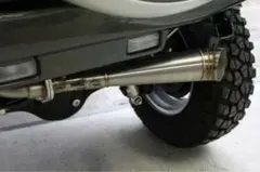 Bluefin スズキ ジムニー (JB23) 車マフラー 右出し メガホンのサムネイル