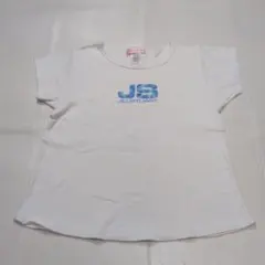 JILLSTUART ラメプリント ラインストーン Tシャツ ホワイト M