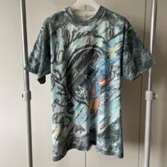 80s MAUI and SONS マウイアンドサンズ Tシャツ 総柄 サーフのサムネイル