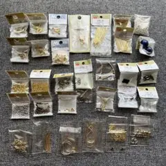 【天然石入り】ハンドメイド パーツ 大量まとめ売りセット オニキス他 37点