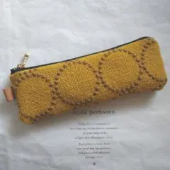 希少　tambourine　ペンケース　ミナペルホネン　ハンドメイド