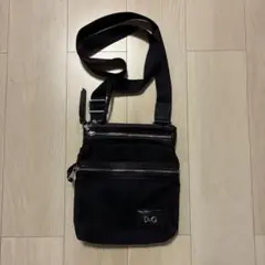 ア*ス様 D&G DOLCE&GABBANA ナイロン ショルダーバッグ ブラッのサムネイル