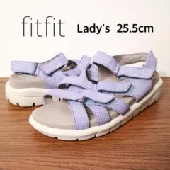 【美品】 fitfit 3E コンフォートサンダル 厚底 軽量 ペダラ好きにも