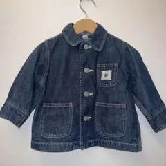 美品ナチュラルブーデニムジャケット80