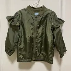 サイズ90 カーキ色　ブルゾン　ジャケット