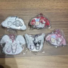 サンリオキャラクターズ　 パッケージチャーム 5種