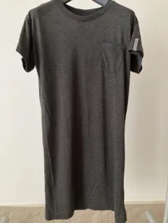 THE NORTH FACE カットソーワンピース 半袖 ダークグレー