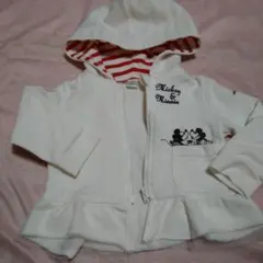 Disney ミッキー＆ミニー パーカー 80cm