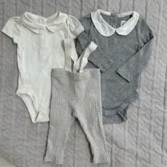 GAPBaby 襟付きロンパース　レギンスセット