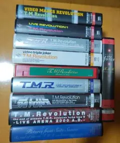 T.M.Revolution VHSビデオテープ10本セット