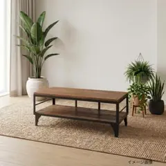 展示品□アイアン/古材□TVボード□キャスター付/什器