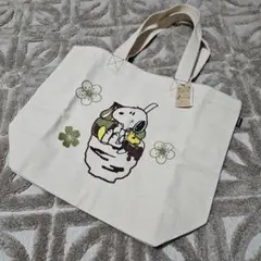 新品未使用スヌーピー キャンバスバッグ