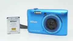 【スマホ転送OK】ニコン Nikon COOLPIX S3500 水色 スマホ転送OK】ニコン Nikon COOLPIX S3500 水色 - メルカリ