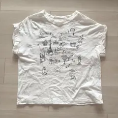 To b. by agnes b. パリ柄 半袖Tシャツのサムネイル